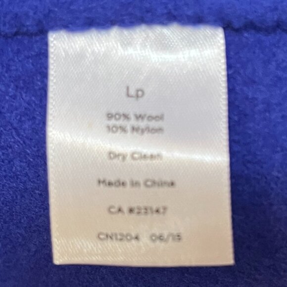 Cobalt Blue Wool Blazer - Picture 4 of 6